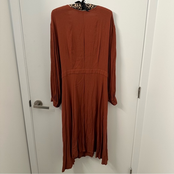 ELOQUII Boho Style Wrap Dress - Picture 4 of 6